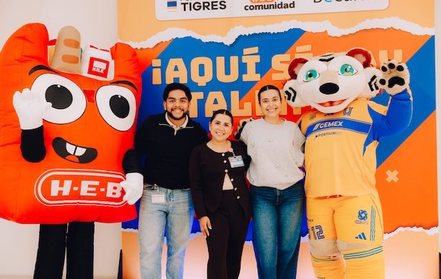 Tigres impulsa el talento universitario junto a UANL,HEB en la Comunidad y Bécalos