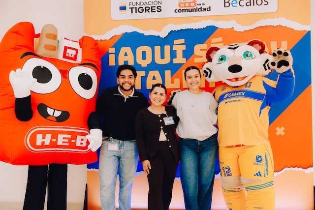 Tigres impulsa el talento universitario junto a UANL,HEB en la Comunidad y Bécalos