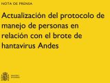hantavirus España cuarentena