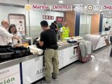 cocaína en lienzos AICM