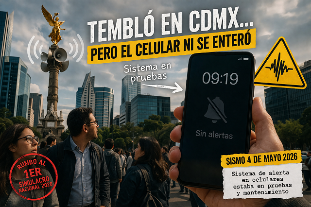 alerta sísmica celulares México