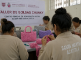 🧵📍 De bolsas “chunky” y segundas oportunidades: así se armó el taller en Santa Martha Acatitla