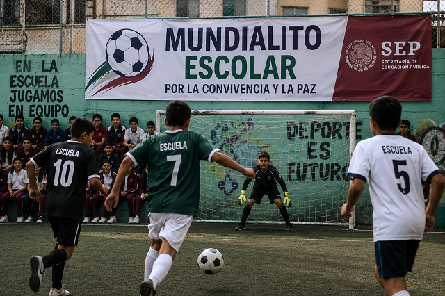 ⚽😮‍💨 SEP arma Mundialito cada año y dice que así rescata a los morros