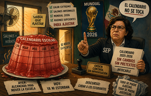 🤡📚 A la SEP se le arrugó: ahora resulta que el calendario siempre sí se respeta