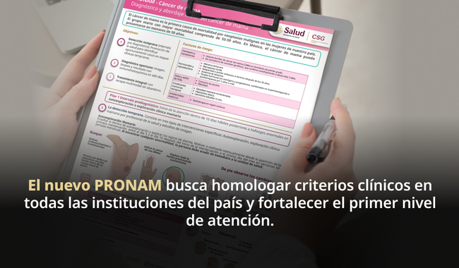 🎗️ Salud lanza protocolo nacional contra cáncer de mama con inversión millonaria y promesa de atención más rápida