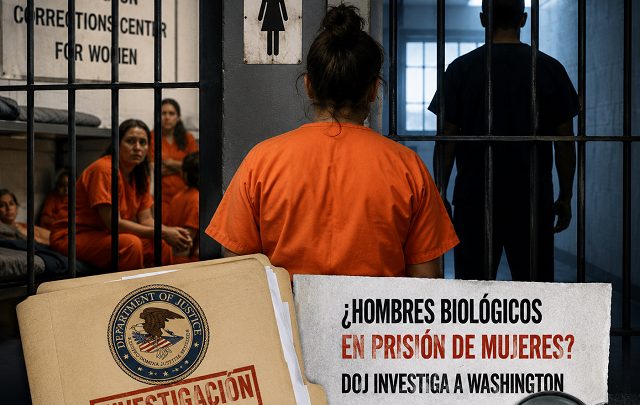🔎Washington: cárcel de mujeres en modo “a ver qué pasa” y el DOJ ya llegó