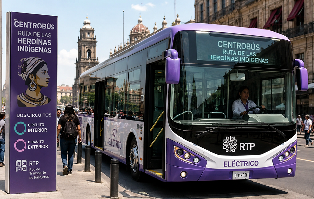🚌💜 Se arma el “Centrobús” y ahora sí, el Centro se mueve con puro estilo… y choferas al mando