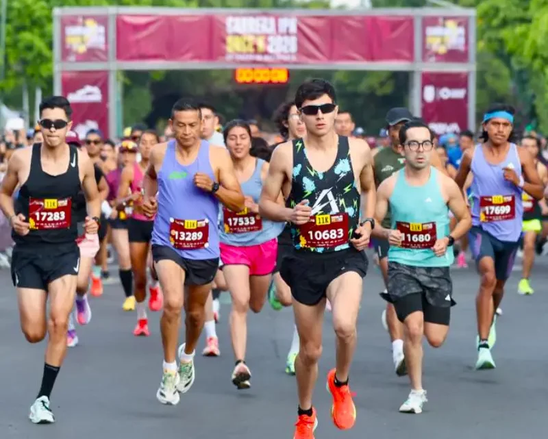 🏃‍♂️ Más de 20 mil salen a correr… y el IPN arma su fiesta grande en Zacatenco