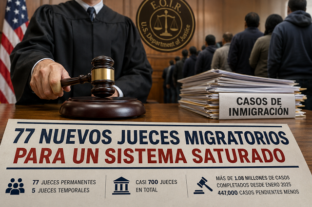 ⚖️ EU refuerza su corte migratoria: 77 jueces nuevos para un sistema saturado hasta el cuello