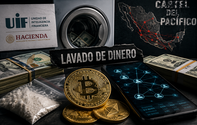 🧊💸 Les meten lupa al narco digital: UIF va contra lana del Cártel del Pacífico que se movía hasta en cripto