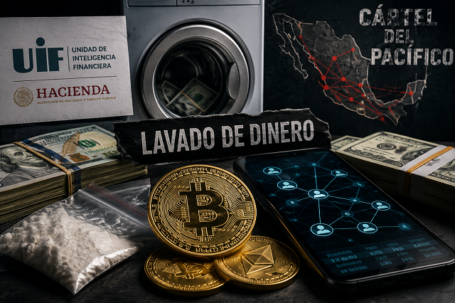 🧊💸 Les meten lupa al narco digital: UIF va contra lana del Cártel del Pacífico que se movía hasta en cripto