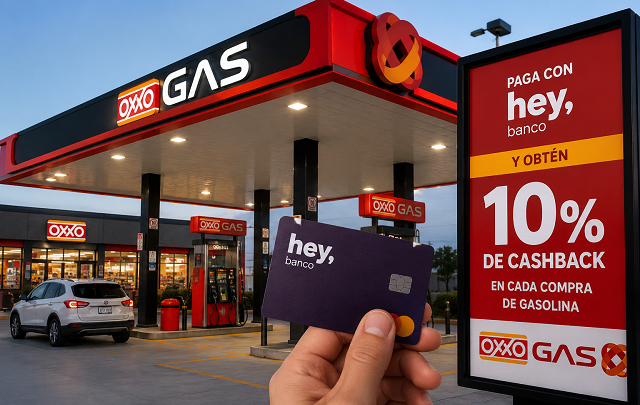 ⛽💳 OXXO Gas lanza cashback y se alía con banco: cargar gasolina ahora también te regresa lana