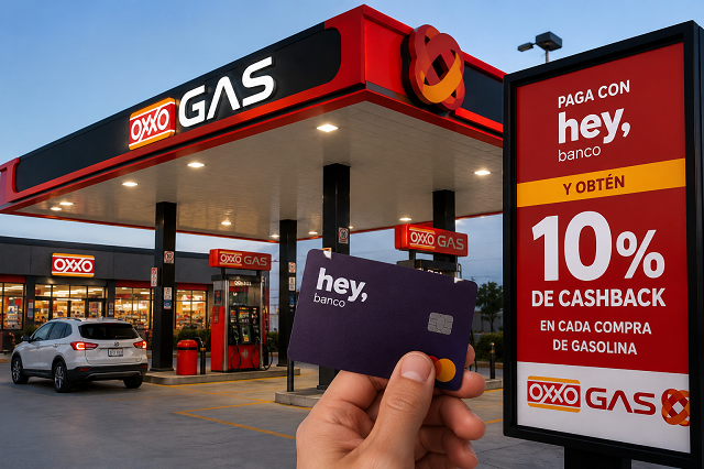 ⛽💳 OXXO Gas lanza cashback y se alía con banco: cargar gasolina ahora también te regresa lana