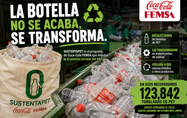 ♻️ La botella que no se va: Coca-Cola FEMSA arma red para que el PET vuelva a nacer