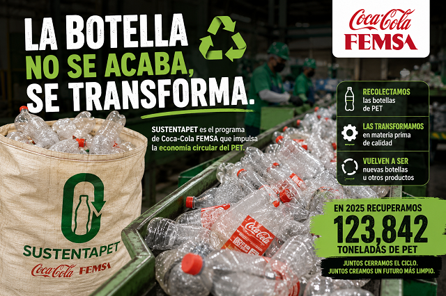 ♻️ La botella que no se va: Coca-Cola FEMSA arma red para que el PET vuelva a nacer