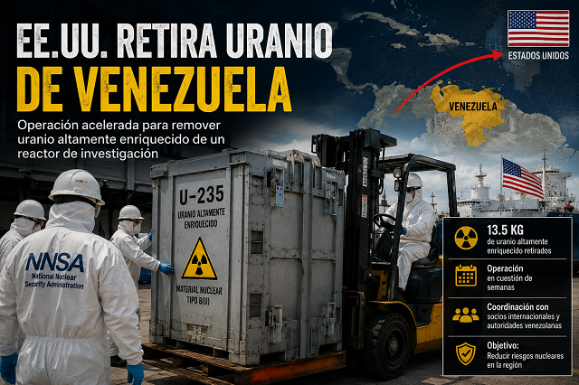 ☢️🚢 EU entra, recoge uranio y se lo lleva: así fue la misión acelerada en Venezuela