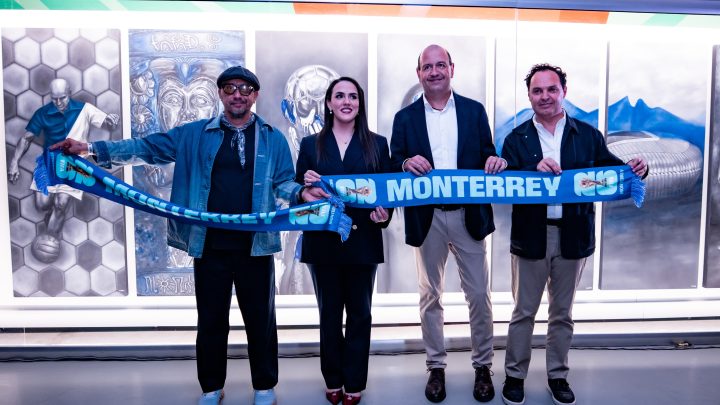 🎨⚽ Rayados se pone artístico: le meten escultura gigante y murales al estadio rumbo al Mundial