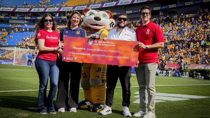 🐯⚽ Gol con causa: Tigres mete goles… y también paga la escuela
