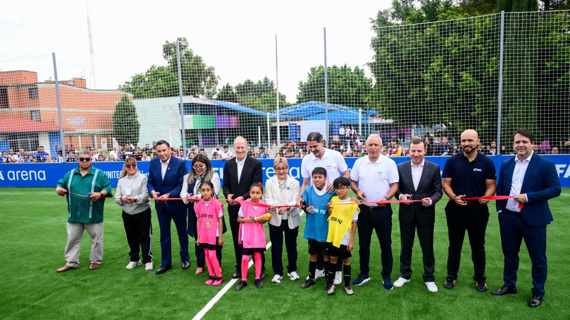 ⚽🏟️ Inauguran en México la primera “FIFA Arena” comunitaria